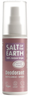 Salt Of The Earth Lavender + Vanilla Deodorant Refillable Spray 100ML Salt Of The Earth Lavender + Vanilla Deodorant Refillable Spray 100ML