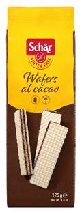 Schar Wafels met Cacaovulling Glutenvrij 125GR