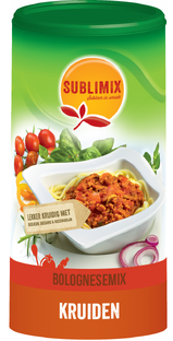 Sublimix Bolognesemix Glutenvrij 250GR Sublimix Bolognesemix Glutenvrij 250GR