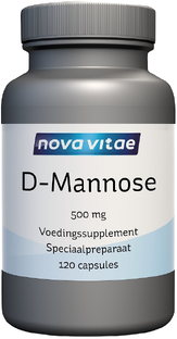 Nova Vitae D-Mannose 500mg Capsules 120CP Nova Vitae D-Mannose 500mg Capsules 120CP