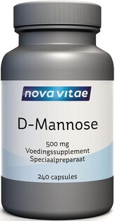 Nova Vitae D-Mannose 500mg Capsules 240CP Nova Vitae D-Mannose 500mg Capsules 240CP