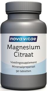 Nova Vitae Magnesium Citraat 200mg Tabletten 90TB