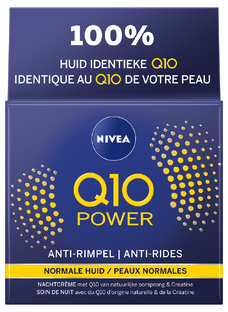 Nivea Q10 Power Anti-Rimpel Nachtcrème 50ML Nivea Q10 Power Anti-Rimpel Nachtcrème 50ML