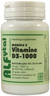 Alfytal Vitamine D3 1000IU Capsules 90SG Alfytal Vitamine D3 1000IU Capsules 90SG
