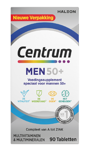 Centrum Men 50+ Multivitaminen Tabletten 90TB Centrum Men 50+ Multivitaminen Tabletten 90TB