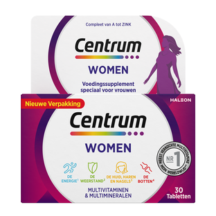 Centrum Women Multivitaminen Tabletten 30TB Centrum Women Multivitaminen Tabletten 30TB