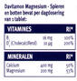 Davitamon Magnesium voor Spieren en Botten Tabletten 42TB1