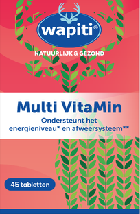 Wapiti Multi VitaMin Tabletten 45TB Wapiti Multi VitaMin Tabletten 45TB