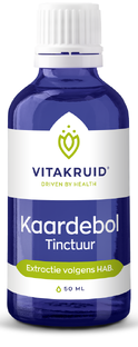 Vitakruid Kaardebol wortel tinctuur extractie volgens HAB 50ML Vitakruid Kaardebol wortel tinctuur extractie volgens HAB 50ML