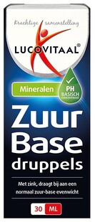 Lucovitaal Zuur Base Druppels 30ML Lucovitaal Zuur Base Druppels 30ML