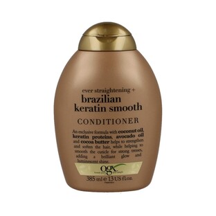 OGX Conditioner Ever Straight Brazilian Keratin Smooth 385ML OGX Conditioner Ever Straight Brazilian Keratin Smooth 385ML