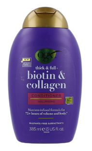 OGX Biotin & Collagen Volumising Conditioner 385ML OGX Biotin & Collagen Volumising Conditioner 385ML