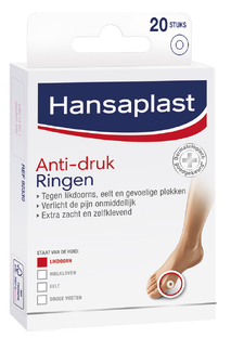 Hansaplast Anti-Drukringen 20ST