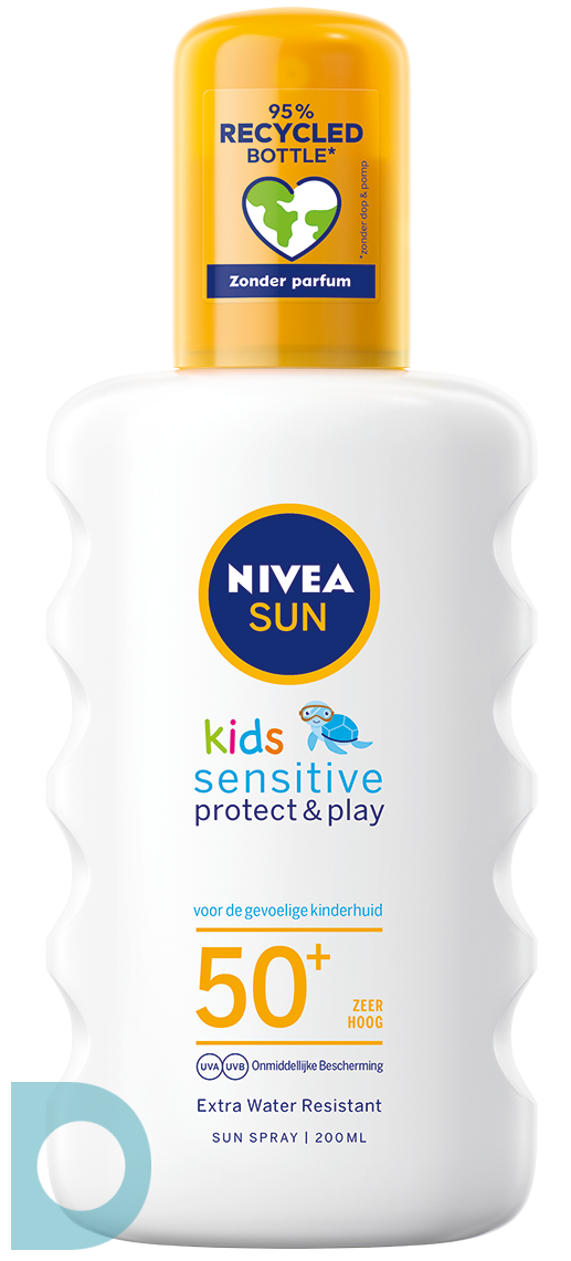 mengsel bord Normaal gesproken Nivea Sun Protect & Sensitive Kids Spray SPF50+ 200ML