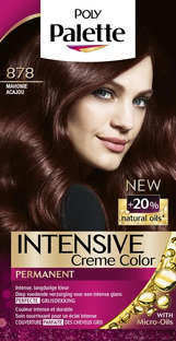 Poly Palette Intensive Crème Color 878 Mahonie 115ML Poly Palette Intensive Crème Color 878 Mahonie 115ML
