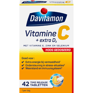 Davitamon Vitamine C Time Release Tabletten 42TB Davitamon Vitamine C Time Release Tabletten 42TB