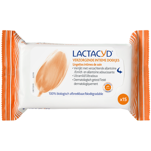 De Online Drogist Lactacyd Verzorgende Tissues 15ST aanbieding