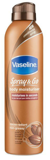 Vaseline Spray & Go Body Moisturiser Spray Cocoa Radiant 190ML