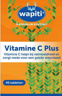 Wapiti Vitamine C Plus Tabletten 45ST Wapiti Vitamine C Plus Tabletten 45ST