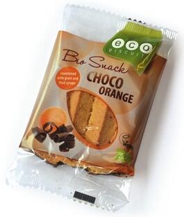 Eco Biscuit Choco Orange Bio Snack 45GR