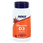 NOW Vitamine D3 1000 IE Softgels 180ST