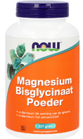 NOW Magnesium Bisglycinaat Poeder 227GR 