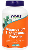 NOW Magnesium Bisglycinaat Poeder 227GR