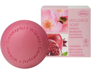 Speick Wellness Zeep Wilde Roos & Granaatappel 200GR Speick Wellness Zeep Wilde Roos & Granaatappel 200GR