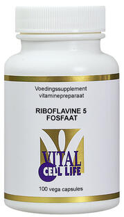 Vital Cell Life Riboflavine 5 Fosfaat Capsules 100CP