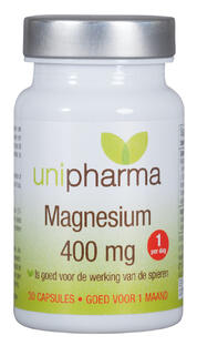 Unipharma Magnesium 400mg Capsules 30CP