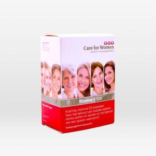 Care for Women Womens Vitamine D Capsules 60CP