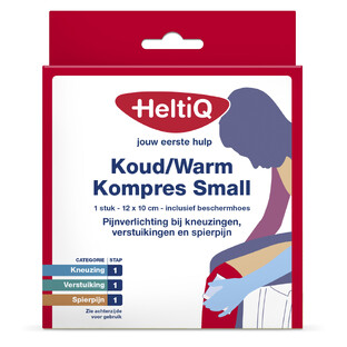 HeltiQ Koud/Warm Kompres Small 1ST HeltiQ Koud/Warm Kompres Small 1ST