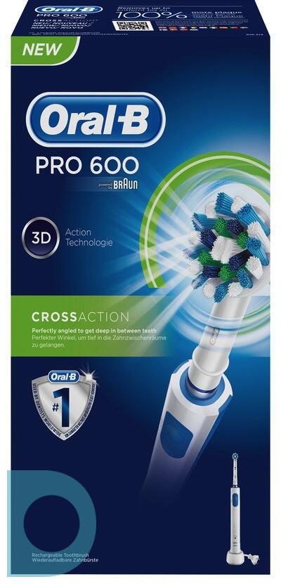 sigaar Seminarie Manhattan Oral-B Pro 600 Cross Action Elektrische Tandenborstel 1ST | voordelig  online kopen | De Online Drogist