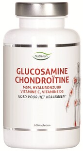 Nutrivian Glucosamine Chondroïtine Tabletten 100TB Nutrivian Glucosamine Chondroïtine Tabletten 100TB