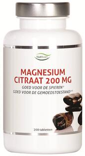 Nutrivian Magnesium Citraat 200mg Tabletten 200TB