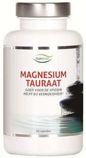 Nutrivian Magnesium Tauraat Capsules 60CP Nutrivian Magnesium Tauraat Capsules 60CP