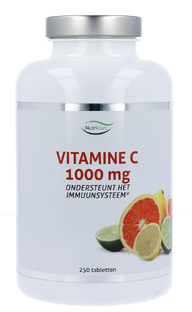 Nutrivian Vitamine C 1000mg Tabletten 250TB Nutrivian Vitamine C 1000mg Tabletten 250TB