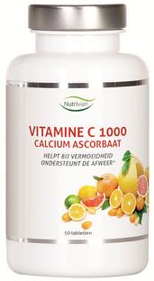 Nutrivian Vitamine C 1000 Calcium Ascorbaat Tabletten 50TB