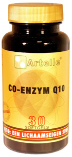 Artelle Co-enzym Q10 100mg Softgels 30SG Artelle Co-enzym Q10 100mg Softgels 30SG