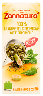 Zonnatura Thee Brandnetel & Citroengras 20ST Zonnatura Thee Brandnetel & Citroengras 20ST