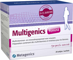 Metagenics Multigenics Femina Zakjes 30ST