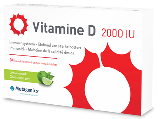 Metagenics Vitamine D 2000IU Tabletten 84TB