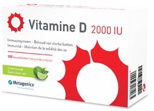 Metagenics Vitamine D 2000IU Tabletten 168TB Metagenics Vitamine D 2000IU Tabletten 168TB