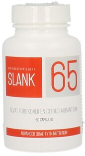 Slank 65 Afslankpillen 60CP Slank 65 Afslankpillen 60CP