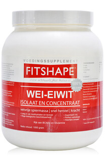 Fitshape Wei Eiwit Aardbei 1000GR