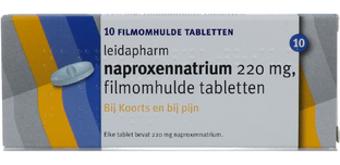 Leidapharm Naproxennatrium 220mg Tabletten 10TB Leidapharm Naproxennatrium 220mg Tabletten 10TB
