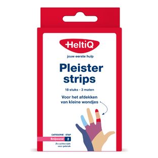 HeltiQ Pleisterstrips 18ST  HeltiQ Pleisterstrips 18ST