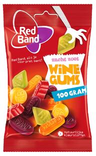 Red Band Winegums 100GR