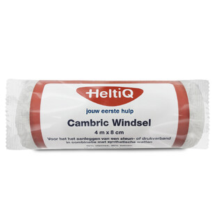 HeltiQ Cambric Windsel 4mx8cm 1ST HeltiQ Cambric Windsel 4mx8cm 1ST