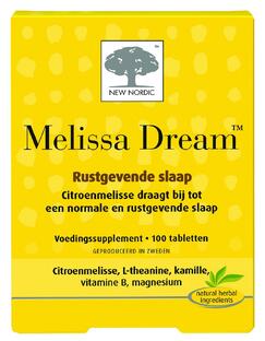 New Nordic Melissa Dream Tabletten 100TB